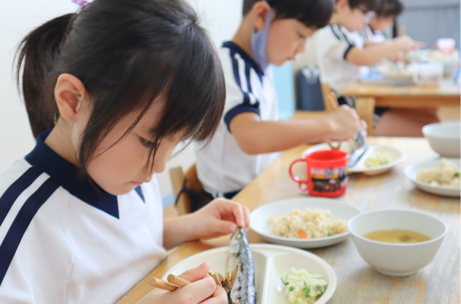 腸に優しい給食